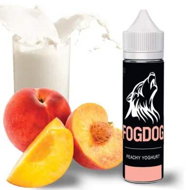 Жидкость для электронных сигарет FogDog - Peachy Yoghurt 1,5mg 60ml - фото 1