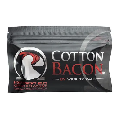 Високоякісна бавовна для електронних сигарет Cotton Bacon by Wick N Vape - фото 1