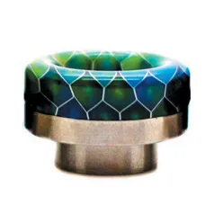 Дріп-тіп Asmodus - Bubba Comb Hybrid Drip Tip Gold ⌀ 810