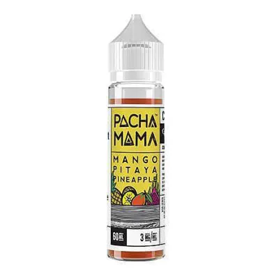 Жидкость для электронных сигарет PachaMama - Mango Pitaya Pineapple 3 mg 60 ml - фото 1