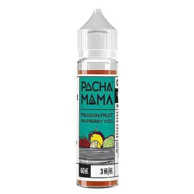 Рідина для електронних сигарет PachaMama - Passion Fruit Raspberry Yuzu 3 mg 60 ml - фото 1