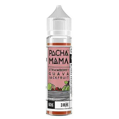 Жидкость для электронных сигарет PachaMama - Strawberry Guava Jackfruit 3 mg 60 ml - фото 1