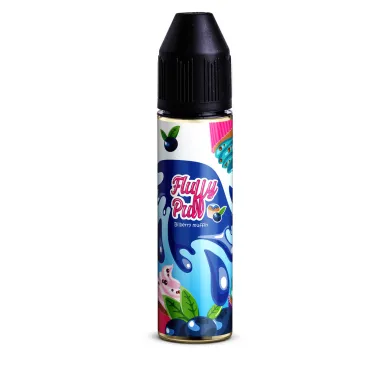 Жидкость для электронных сигарет Fluffy Puff - Bilberry Muffin 60ml 0mg - фото 1