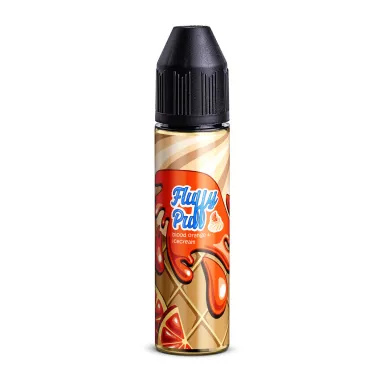 Рідина для електронних сигарет Fluffy Puff - Blood Orange & Icecream 60ml 0mg - фото 1