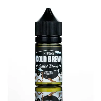 Рідина для електронних сигарет на основі нікотину сольового Nitro's Cold Brew - Vanilla Bean 45 mg 30 ml - фото 1