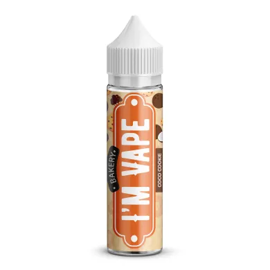 Рідина для електронних сигарет I'm Vape - Bakery Coco Cookie 0mg 60ml - фото 1