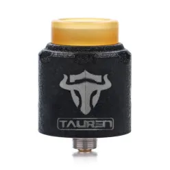 Бак для вейпу Thunder Head Creations - Tauren RDA Ø24 (Чорна сірібло)