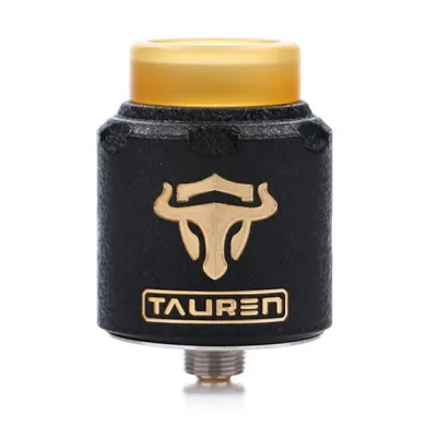 Бак для вейпу Thunder Head Creations - Tauren RDA Ø24 (Чорна латунь) - фото 1