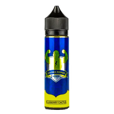 Рідина для електронних сигарет Power Labs - Golden Power Blueberry Cactus 60 ml 0 mg - фото 1