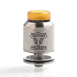 Дріпо-бак для вейпу Thunder Head Creations - Tauren BF RDTA Ø24 (Сріблястий)