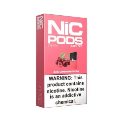 Випаровувач одноразовий Nic - Pods Cartridge Cherry 50 мг 0.7 мл (4 шт)