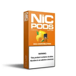 Випаровувач одноразовий Nic - Pods Cartridge Mango 50 мг 0.7 мл (4 шт)