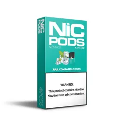 Випаровувач одноразовий Nic - Pods Cartridge Menthol 50 мг 0.7 мл (4 шт)
