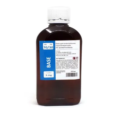 База для приготування рідини Soft Clouds PG/VG – 30/70, 3mg, 100мл - фото 1
