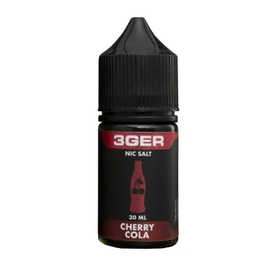 Рідина для електронних сигарет на основі сольового нікотину 3Ger Salt - Cherry Cola 25 mg 30 ml - фото 1