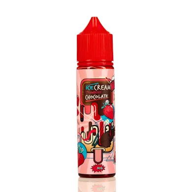 Рідина для електронних сигарет Black Triangle Wow Strawberry Ice Cream 60 ml 1,5 mg - фото 1