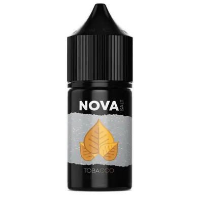 Жидкость для электронных сигарет на основе солевого никотина NOVA Salt - Tobacco 30 ml 25 mg - фото 1