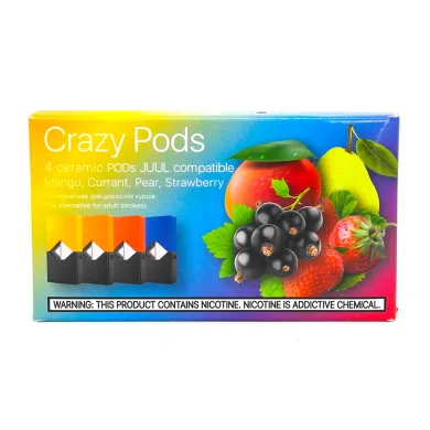Змінний картридж Crazy Pods - Cartridge Mix 0.7ml 50mg (4 шт) - фото 1