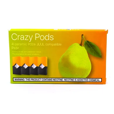 Змінний картридж Crazy Pods – Cartridge Pear 0.7ml 50mg (4 шт) - фото 1