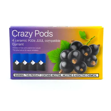 Змінний картридж Crazy Pods - Cartridge Currant 0.7ml 50mg (4 шт) - фото 1