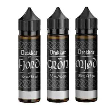 Жидкость для электронных сигарет Набор - Drakkar 6 mg 60х3 ml - фото 1