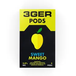 Картридж заправлений 3Ger Pods - Cartridge Sweet Mango 50 мг 1 мл (4 шт)
