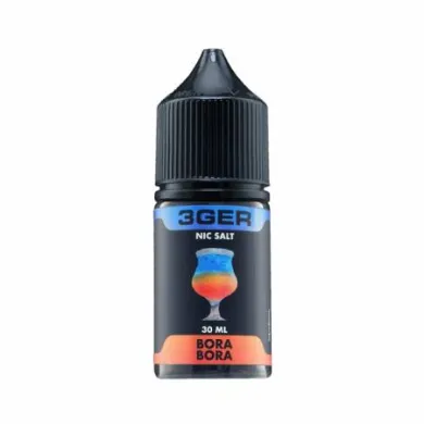 Рідина для електронних сигарет на основі сольового нікотину 3Ger Salt - Bora Bora 35 mg 30 ml - фото 1