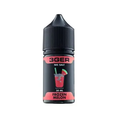 Рідина для електронних сигарет на основі сольового нікотину 3Ger Salt - Frozen Melon 50 mg 30 ml - фото 1