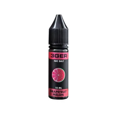 Жидкость для электронных сигарет на основе солевого никотина 3Ger Salt - Grapefruit Melon 35 mg 15 ml - фото 1