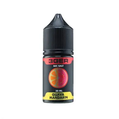 Рідина для електронних сигарет на основі сольового нікотину 3Ger - Guava Mandarin Salt 30ml 50mg - фото 1