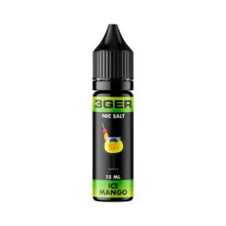 Жидкость 3Ger Salt - Ice Mango 35 mg 15 ml