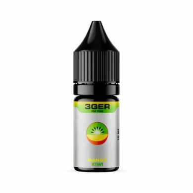 Жидкость для электронных сигарет на основе солевого никотина 3Ger Salt - Mango Kiwi 50 mg 10 ml - фото 1