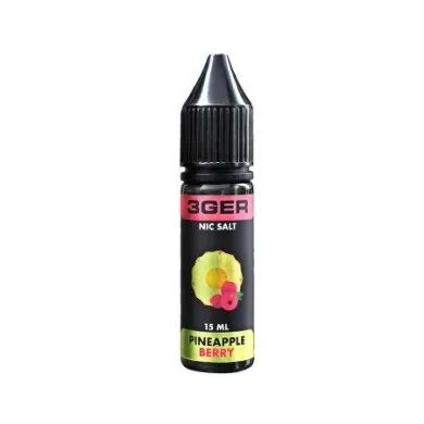 Рідина для електронних сигарет на основі сольового нікотину 3Ger Salt - Pineapple Berry 35 mg 15 ml - фото 1