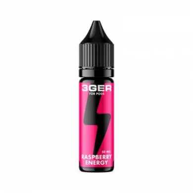 Рідина для електронних сигарет на основі сольового нікотину 3Ger Salt - Raspberry Energy 35 mg 15 ml - фото 1