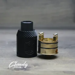 Дріпка для електронної сигарети Reload Vapor - Reload RDA 24мм (Чорний) клон