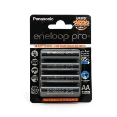 Акумулятор для електронних сигарет Panasonic - Eneloop Pro BK-3HCDE 2600 mAh (4 шт) - фото 1