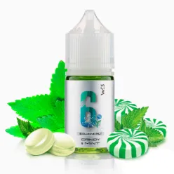 Жидкость WES - Silver { 6 } Candy Mint 30ml 50mg