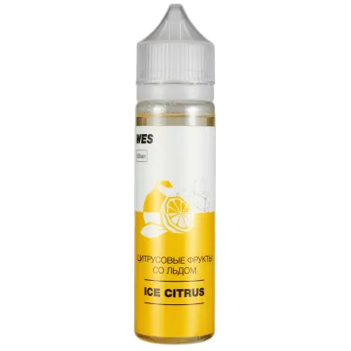 Рідина для електронних сигарет WES-Ice Citrus 0 mg 60 ml - фото 1