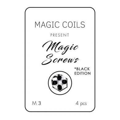 Гвинти Magic Screws M3 (Black) - фото 1
