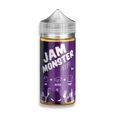Жидкость для электронных сигарет Jam Monster - Grape 3mg 100ml - фото 1