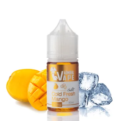 Рідина для електронних сигарет на основі сольового нікотину Admiral Vape - Cold Fresh Mango Salt 30ml 35mg - фото 1