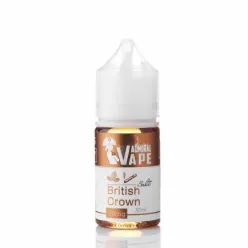 Рідина Admiral Vape - British Crown Salt 30ml 50mg