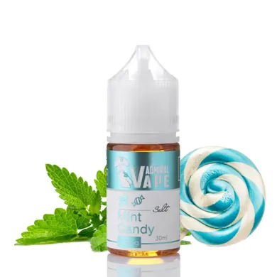Рідина для електронних сигарет на основі сольового нікотину Admiral Vape - Mint Candy Salt 30ml 35mg - фото 1