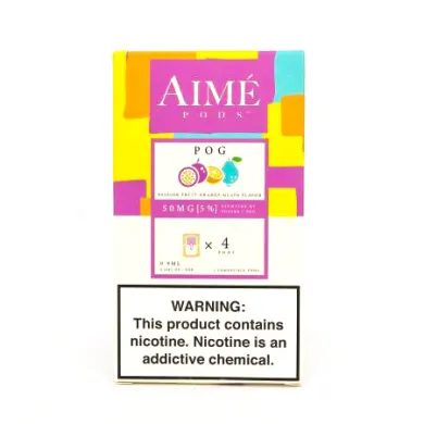 Картридж предзаправленный Aime Pods - Cartridge Pog 50 мг 0.9 мл (4 шт) - фото 1