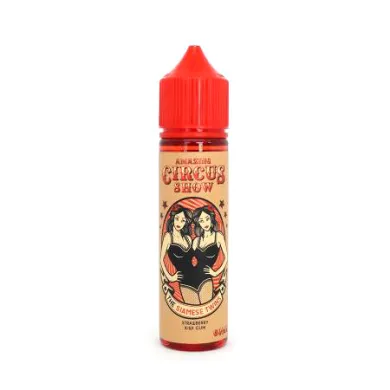 Рідина для електронних сигарет Amazing Circus Show - The Siamese Twins 60ml 1,5mg - фото 1