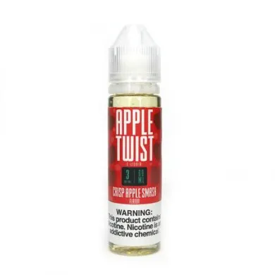 Рідина для електронних сигарет Apple Twist - Crisp Apple Smash 3 mg 60 ml - фото 1