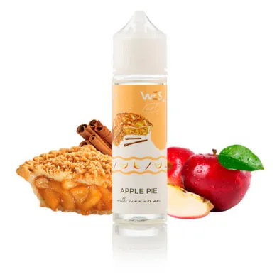 Рідина для електронних сигарет WES - ART Apple Pie 1 mg 60 ml - фото 1