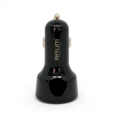 Автомобильное зарядное устройство BRUM - BM-AQ002 QC3.0 7 А (Черный) - фото 1