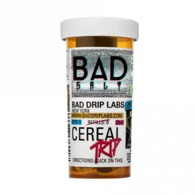 Жидкость для электронных сигарет на основе солевого никотина Bad Drip Salt - Cereal Trip 25 mg 30 ml - фото 1