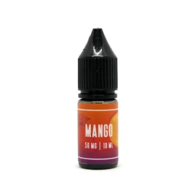 Рідина для електронних сигарет на основі сольового нікотину Black Triangle Salt - Fruit It Mango Bubblegum 10 ml 50 mg - фото 1